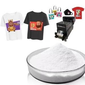 Quality ECO Friendly White DTF Powder Adhesive Hot Melt Powder For Heat Transfer Printing wholesale