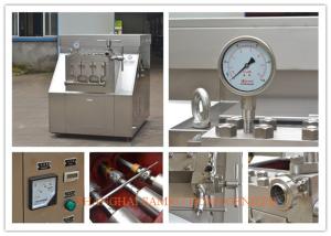 Quality Food High Efficiency 2 Stage Homogenizer For Plate Milk Pasteurizer wholesale