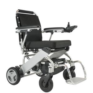 Quality Elderly Use Portable Lightweight Folding Power Wheelchair wholesale