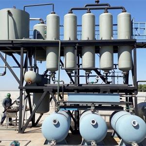 Quality Q245R Boiler Steel Waste Oil Purifier Recycling to Diesel Oil Distillation Machine wholesale