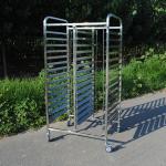 Heavy Duty Stainless Steel Bakery Cooling Rack Trolley Cooling Pan Car With
