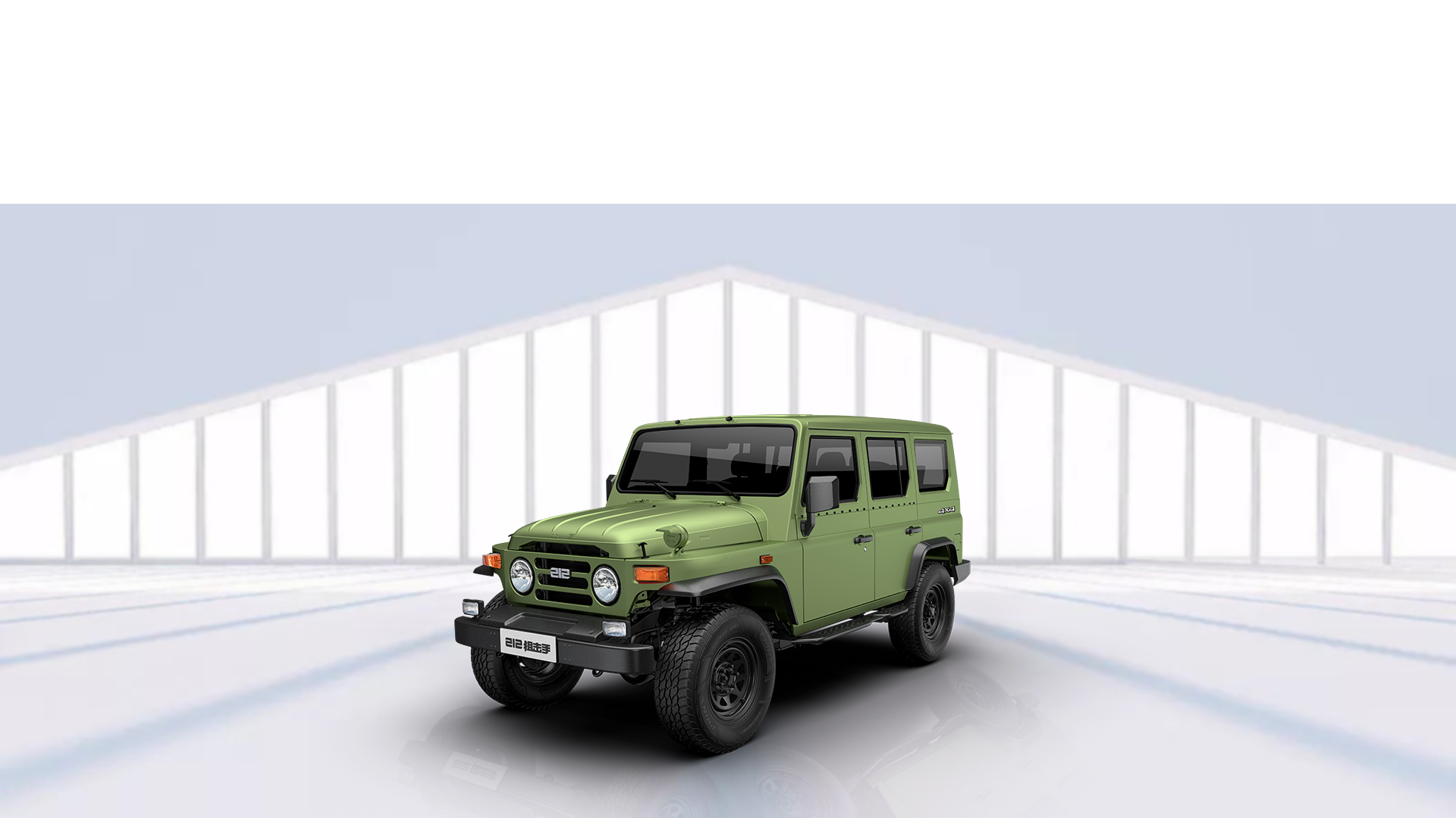 s Top Performance Gasoline Off-road SUV Baw 212 T01 4*4 with 170km/h Top Speed and Touch Screen