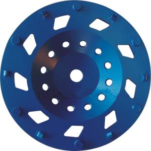 Quality 125mm 5 Inch PCD Cup Grinding Wheel Epoxy Paint Removal Use wholesale