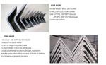 100x100x6mm Ss L Angle Stainless Steel Unequal Angle Stainless Steel L Channel