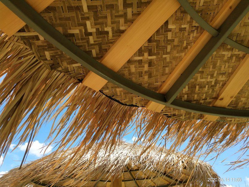 Artificial Synthetic Simulation Thatch Roofing Material for Roof