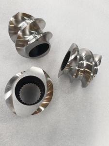 Quality 500kg/H - 1200kg/H Twin Screw Extruder Elements Element Screw ISO90001 For Mode Extruders wholesale