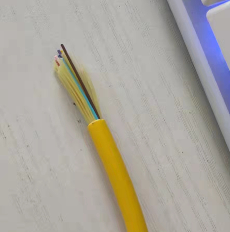 12F 12 Core CCTV Camera Cable Indoor Flame Retardant Cable 6mm
