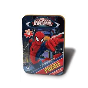 Quality Spiderman Mini Puzzle Tin for 50 Pieces wholesale