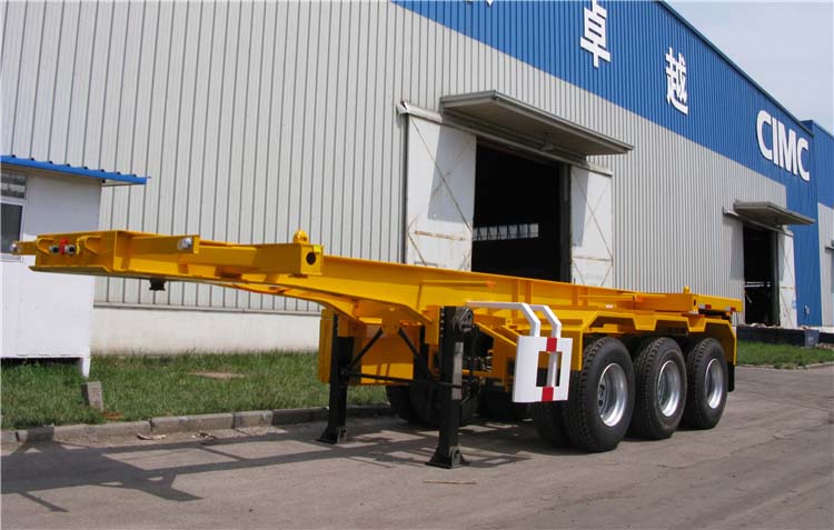 Multi Function Container Chassis 20ft Skeletal Trailer for Sale