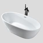1700mm Eco Acrylic Dropin Bathtubs Alcove Ant Slip Personalised