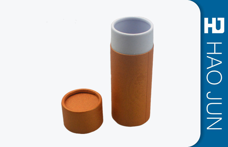 Plain Customized Recycled Round Logo Printing Red Cardboard Tubes For Packaging