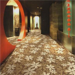 Quality Axminster PVC Commercial Flooring 80% New Zealand Wool 20% Nylon wholesale