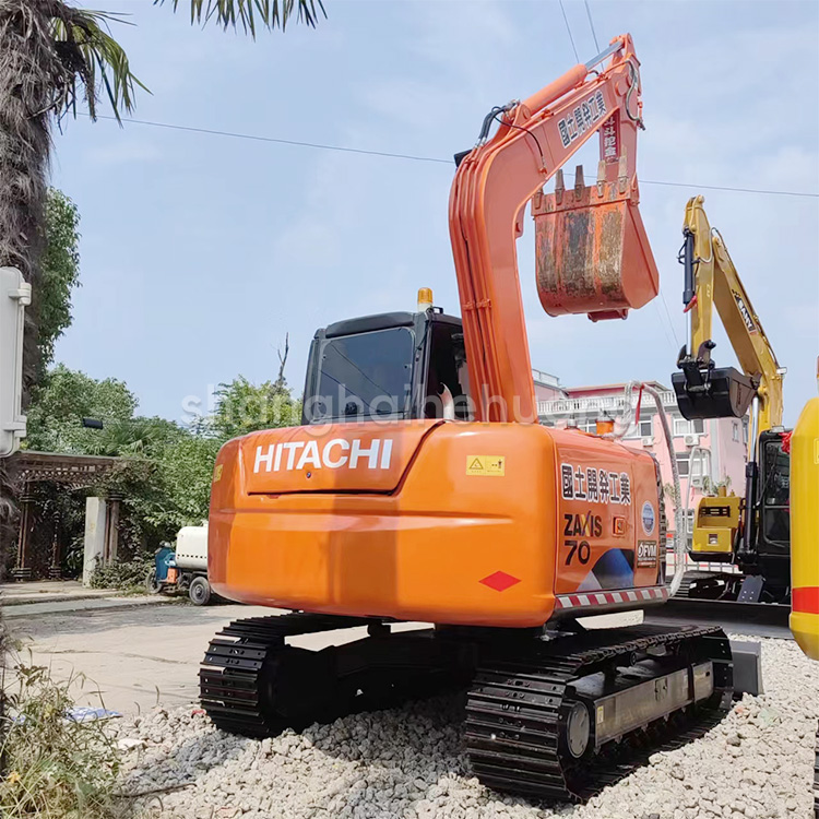 Used excavator machine Japan Original Paint EPA Engine used excavator used digger Hitachi ZX70 for sale