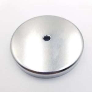 Quality D60mm Y30BH Cup Shape Pot Magnet/Ceramic Shallow Pot Magnet/Ferrite Magnetic Fastener Round Base Pot Magnet wholesale