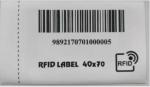 Polyester RFID Tags For Garments 40*70mm