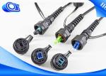 Outdoor Waterproof Cable Connector ODVA - LC UPC / SC APC Optical Fiber Parts
