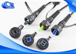 Quality ODVA Waterproof Cable Connector / G652D 4 Core SM Single Mode Outdoor Fiber Optic Cable wholesale