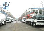 Building Construction Concrete Boom Pump Truck , Concrete Pump Truck 37m