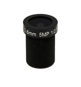 Quality 3.6mm 5.0 Megapixel Lens, MTV camera lens wholesale