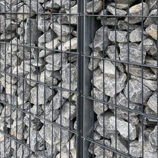 Cheap Galfan 200x100x50 Gabion Metal Planter Box Gabion Rock Box Anti Corrosion for sale