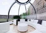 Outdoor Luxury Glamping Tents Clear Polycarbonate Crystal Dome House Hot Tub