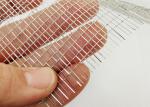 Copper Woven Glass Laminated Wire Mesh Oil Free 2.5m SGS