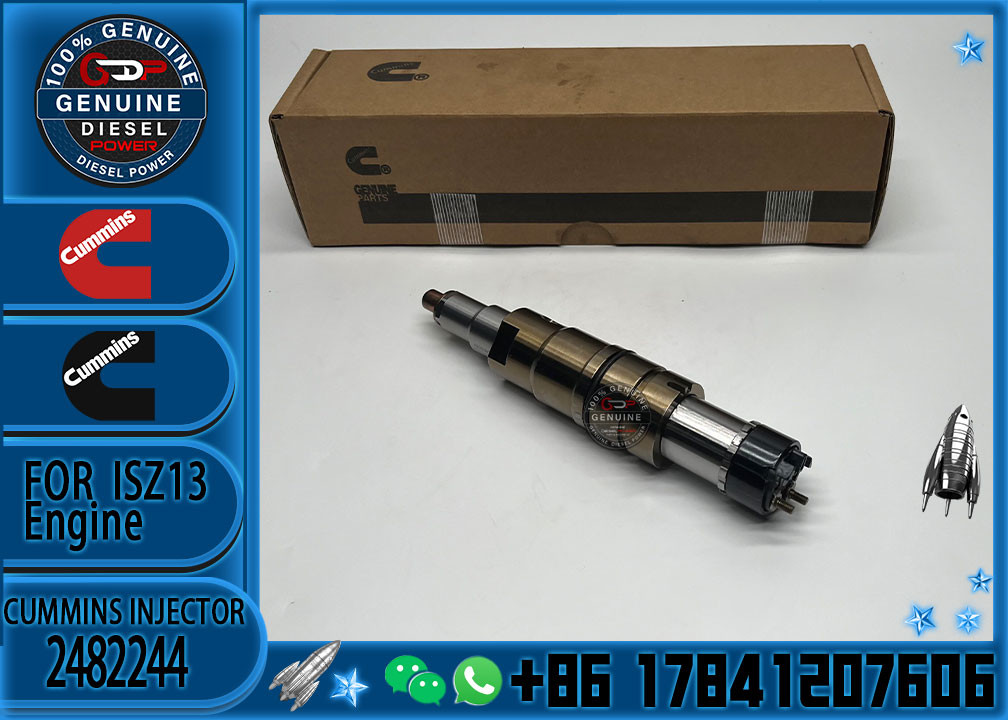 High quality Diesel Fuel injector common rail injector 2482244 for diesel fuel engine DC13 2872405 2488244