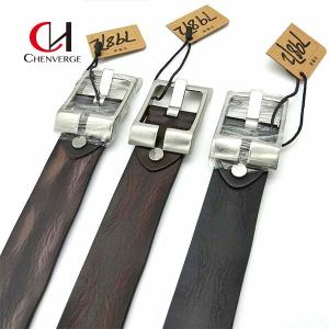 Quality Adult Center Bar Genuine Leather Belt Multipurpose Wear Resistant wholesale