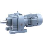 Inline Coaxial Bevel Helical Reducer Gearbox Flange Mounted 1800rpm