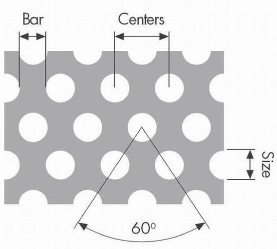 0.5mm to 5.0mm Stainless Steel Perforated Metal Sheet for Ceiling/Filtration