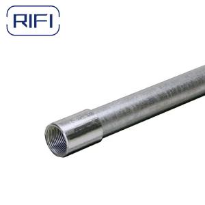 Quality Hot Dipped Galvanized Steel Pipe Electrical Galvanized Conduit Rigid Metal Conduit wholesale