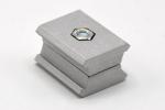 Aluminium Alloy Pipe Connectors Sandblasting Metal Pipe Joints