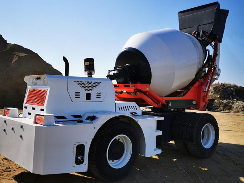 High Efficiency Loader And Mixer All In One Machine 3.5 Cubic Automatic feeding Concrete Mixer
