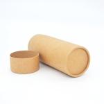 Honey Jar CMYK Color Custom Cardboard Tube Packaging