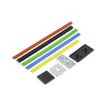 PVC U Shape Channel Strip Aluminum Profiles Accessories