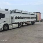 Heavy Mechanical Suspension Side Wall Boards Grain Cargo Transport Truck Semi