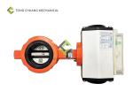Clamp Pneumatic Butterfly Valve Air Operated GDT7-65 Soft Sealing Type