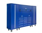 Black 72-inch Heavy Duty Rolling Steel Tool Cabinet for Garage Workshop