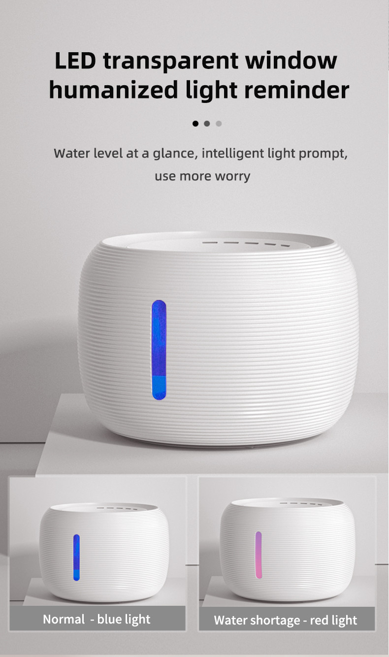 Ultra Quiet Automatic Pet Water Dispenser 1.5W 20dB CE For Dogs
