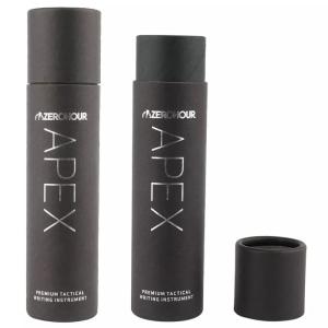 Quality Black Kraft Paper Tube Packaging Recyclable Cardboard Cosmetic Food Container wholesale