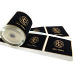 Hot Sale Velvet Sticker Labels Female Perfume OEM Original Perfume Metal Label