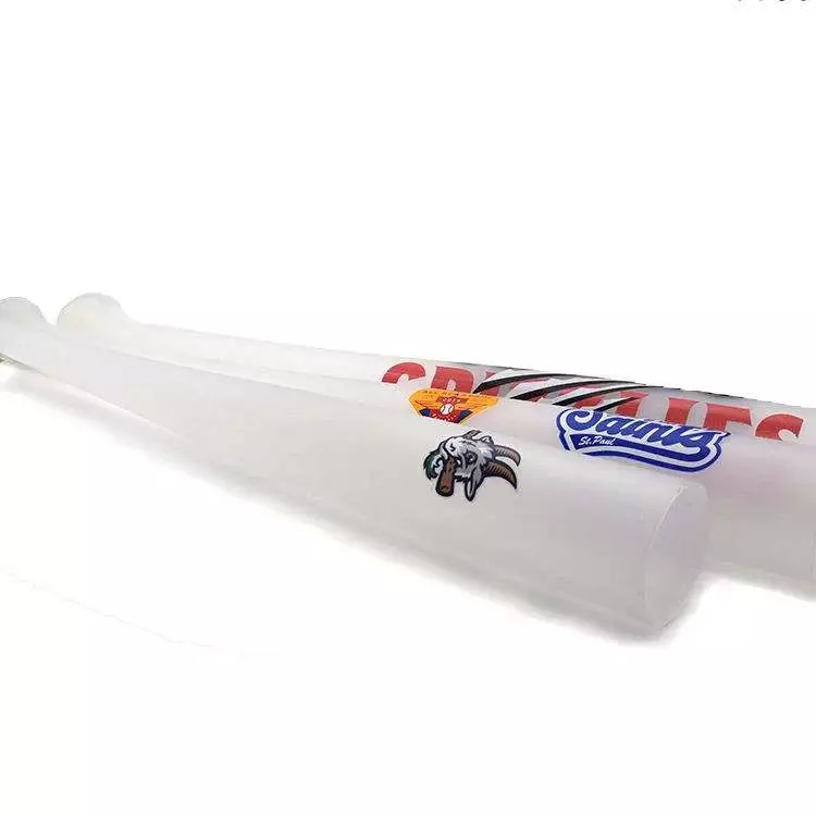 Frosted Plastic Baseball Bat Beer Cup Original Baseball Bat Shaped