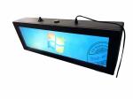 Pcap Foil Touch Outdoor LCD Digital Signage 58 Inch Station Display Battery