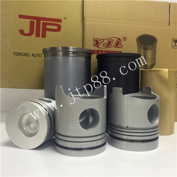 Excavator heavy engine K13C diesel engnien piston with pin& clip fit for 13216-2330