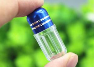 Quality 56mm Clear Plastic Medicine Bottles 5g Cylindrical Mini Pill Cases wholesale