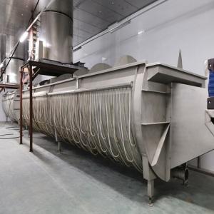 Quality Poultry Slaughterhouse Equipment Spiral Chicken Chiller Machine 380V wholesale