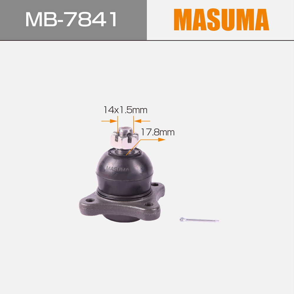 MB-7841 MASUMA Auto Suspension Systems Ball Joint for MITSUBISHI PAJERO Year 1997-2011