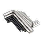 Zinc Plated 7mm Pin Black Oxide Hex Allen Key Set Wrench Tool