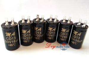 Quality Audio Grade Electrolytic Capacitors 500V 16UF 22UF 33UF 47UF 68UF 100UF wholesale