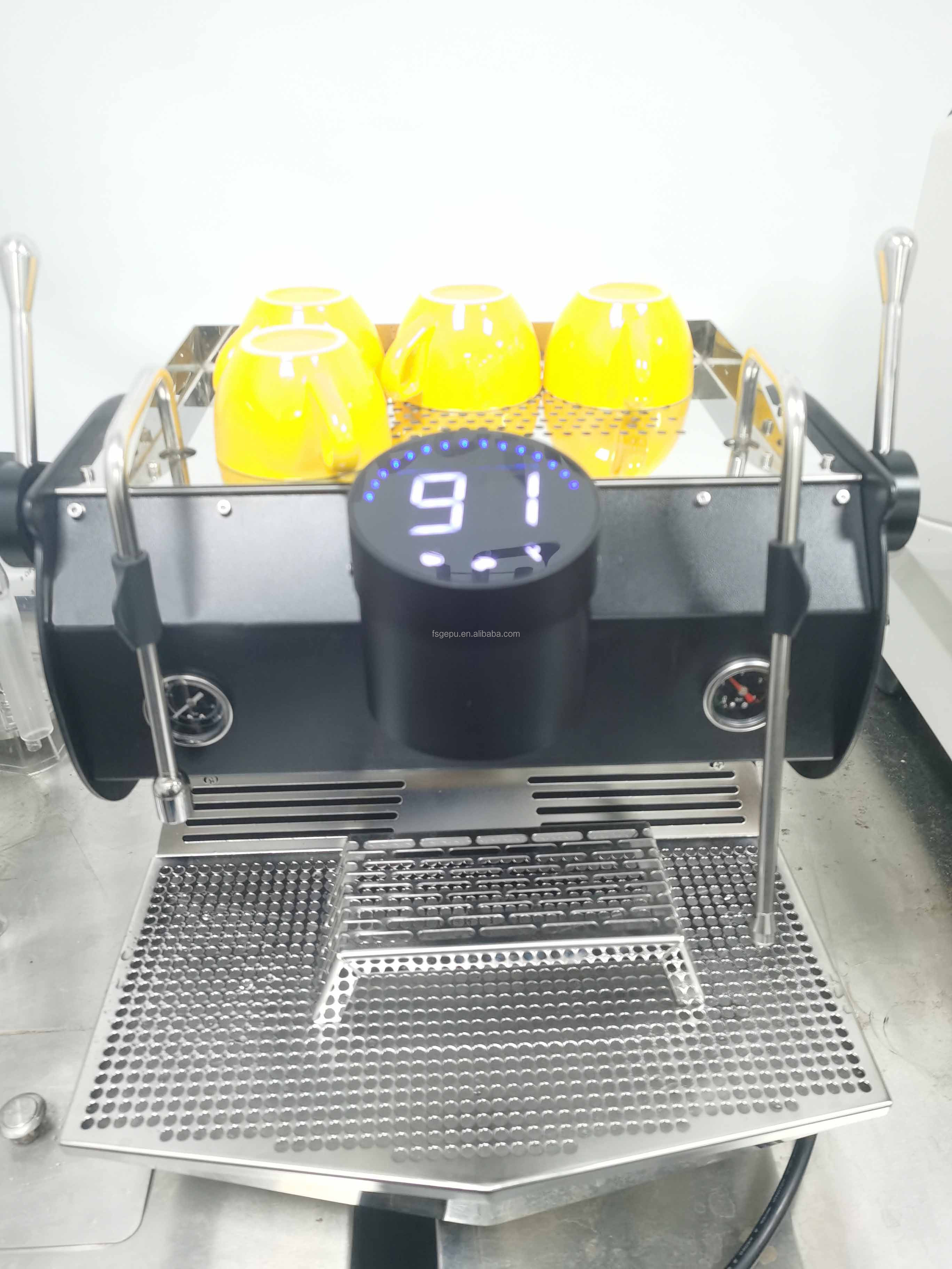 6.0L Double Group Electric Stainless Steel Espresso Coffee Maker for Cappuccino and Latte